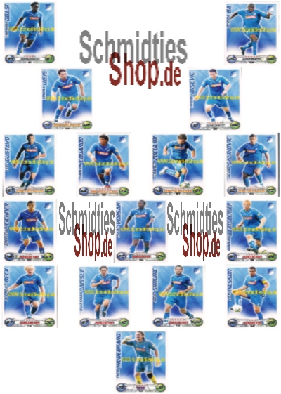 Hoffenheim 1899 - 09/10 - Mannschaft mit 16 Basic Spieler