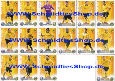 Borussia Dortmund - 08/09 - Mannschaft mit 16 Basic Spieler