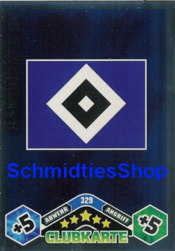 Hamburger SV 10/11 329 Vereins Wappen