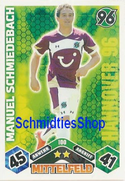 Hannover 96 100 Manuel Schmiedebach