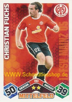 FSV Mainz 05 -193- Christian Fuchs