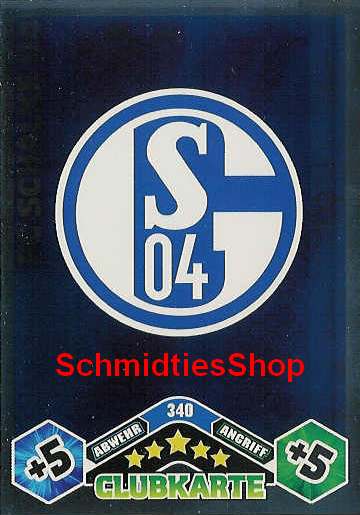 FC Schalke 04 10/11 340 Vereins Wappen