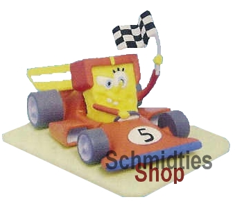 SpongeBob - treibt Sport - Rennwagen