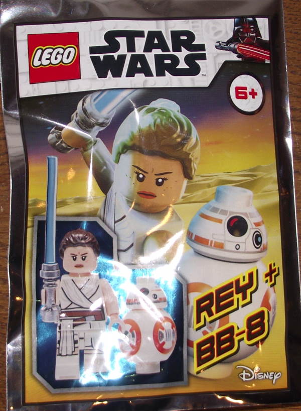 LEGO® Star Wars™ - Figur Rey + BB-8 - Limitiert