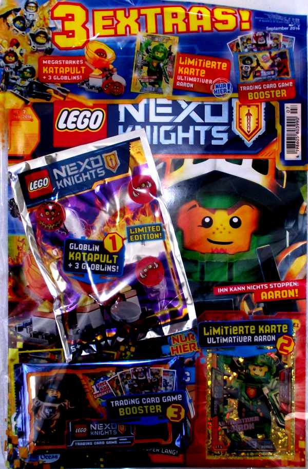 LEGO® Nexo Knights Magazin mit Zubehör Nr.07/16 September