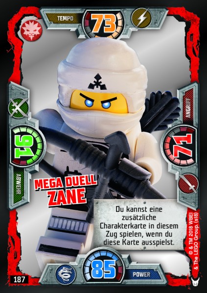 LEGONINJAGO Mega Helden - 187 - Mega Duell Zane