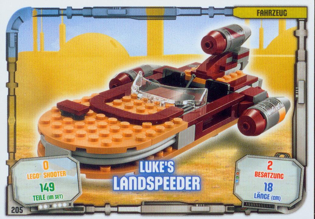 LEGO Star Wars Tradingkarte - Nr-205