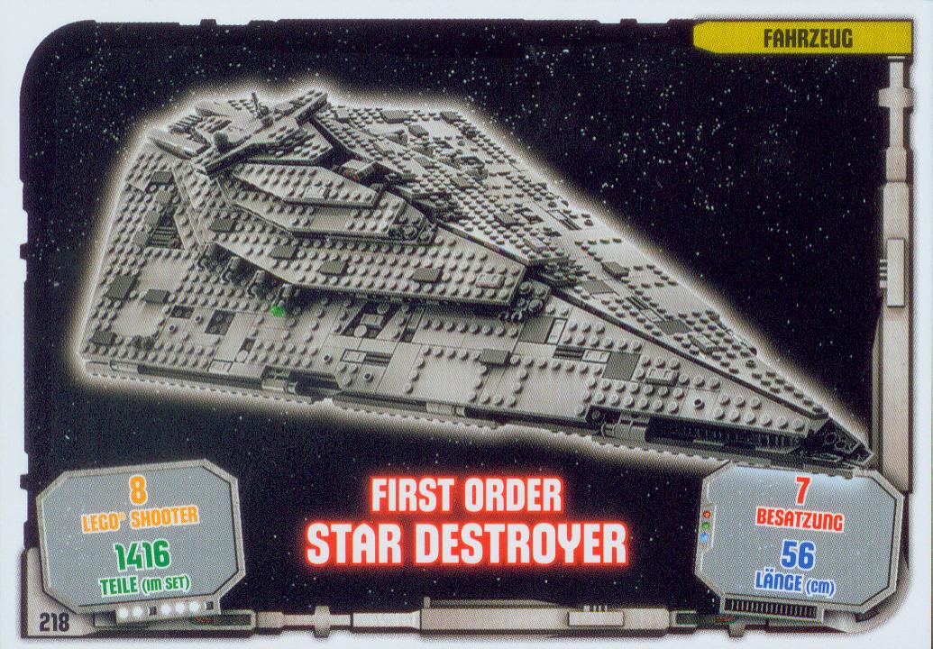 LEGO Star Wars Tradingkarte - Nr-218