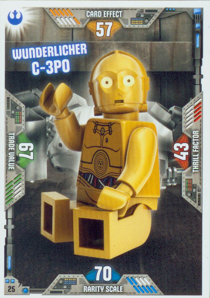 LEGO Star Wars Tradingkarte - Nr-025