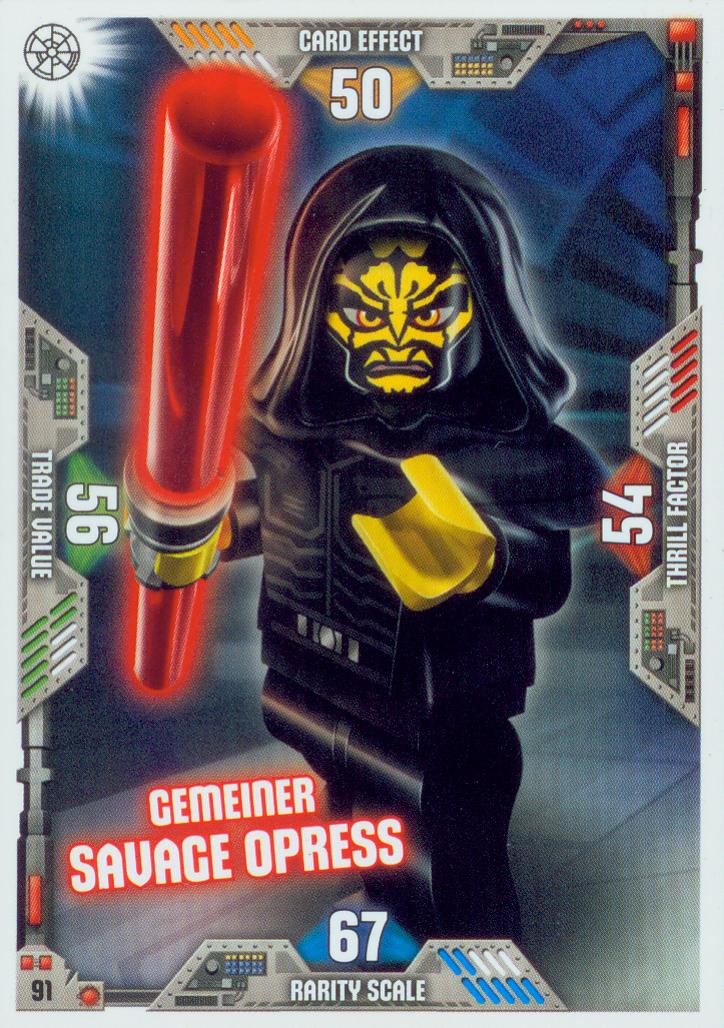 LEGO Star Wars Tradingkarte - Nr-091