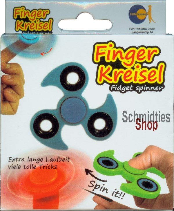 Fidget Spinner - Finger Kreisel - Model 01 - Orange