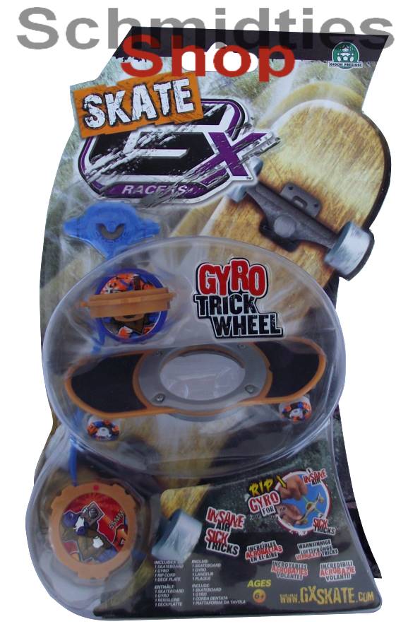 GX Skate Racers Gyro Trick Wheel Skateboard - Modell 01