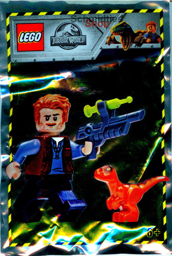 LEGO Jurassic World Polybag: Baby Raptor mit Versteck