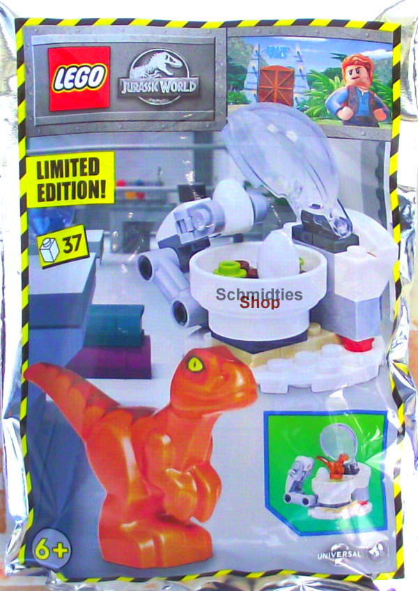 LEGO® Jurassic World Polybag: Raptor im Labor