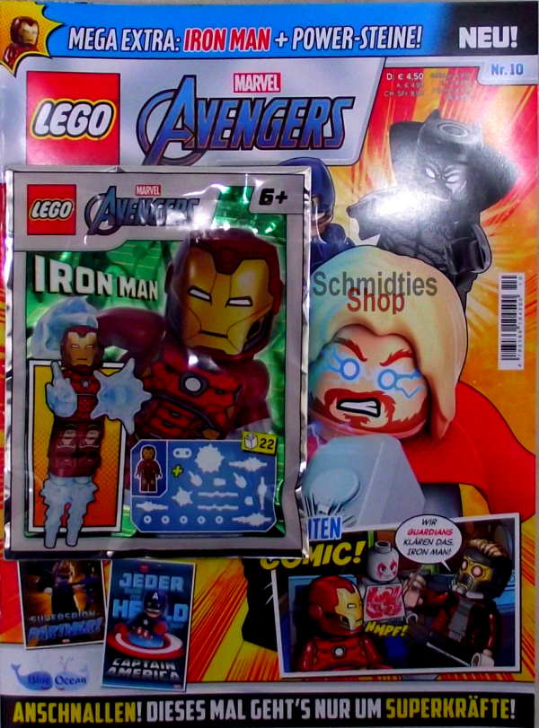 LEGO® Marvel Avengers Magazin mit Zubehör Nr.10-22