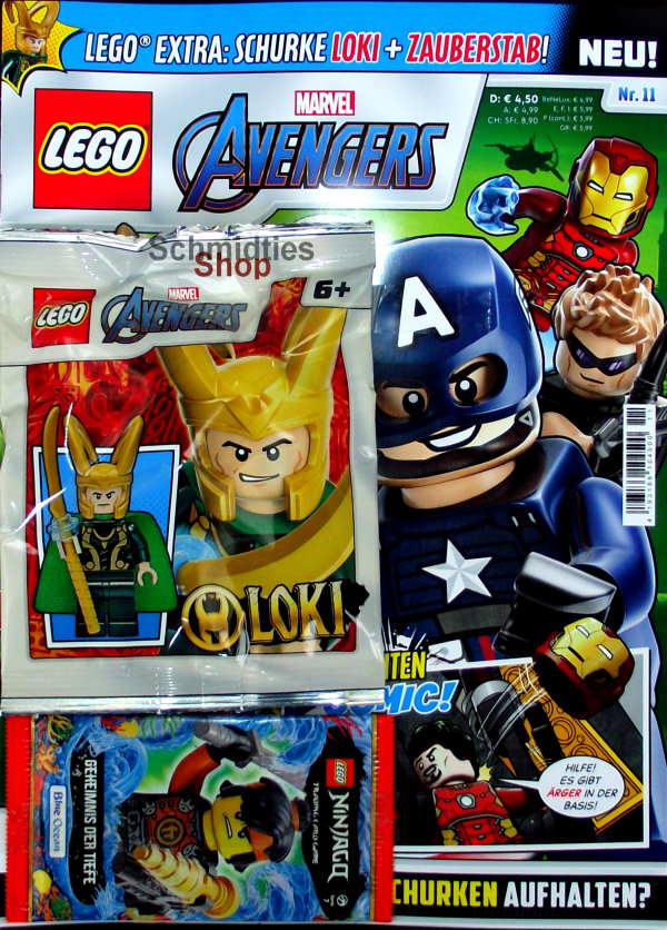 LEGO® Marvel Avengers Magazin mit Zubehör Nr.11-22