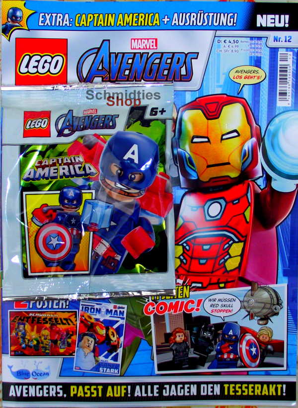 LEGO® Marvel Avengers Magazin mit Zubehör Nr.12-22