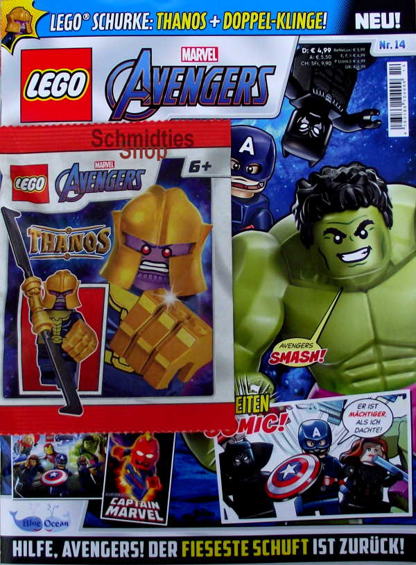 LEGO® Marvel Avengers Magazin mit Zubehör Nr.14-22