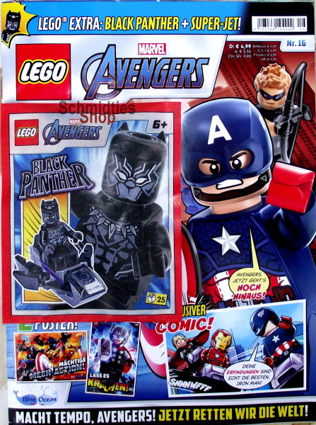 LEGO® Marvel Avengers Magazin mit Zubehör Nr.16-23