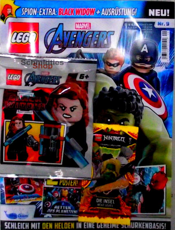 LEGO® Marvel Avengers Magazin mit Zubehör Nr.09-21