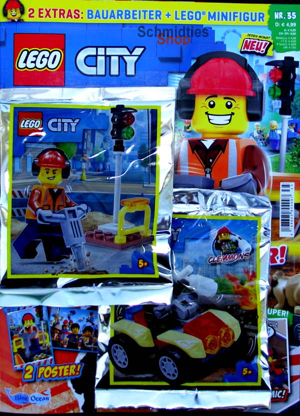 LEGO® City - mit Bauarbeiter & zubehör Nr.35-21