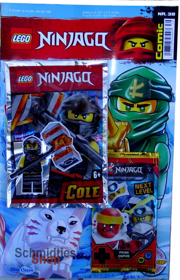 auf zur Rettung mit Figur 20 Jay & Co LEGO® NINJAGO® Comic Nr