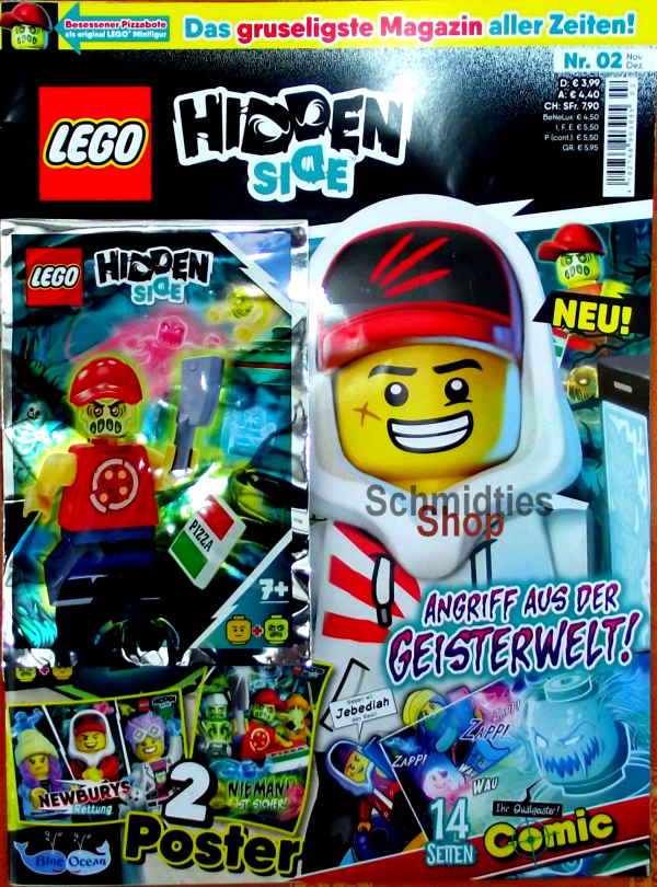 LEGO® Hidden Side Magazin mit Zubehör - Nr.02/19 Nov./Dez.
