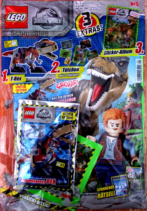 LEGO® Jurassic World Magazin mit Zubehör - Nr.05/20 Sonderheft