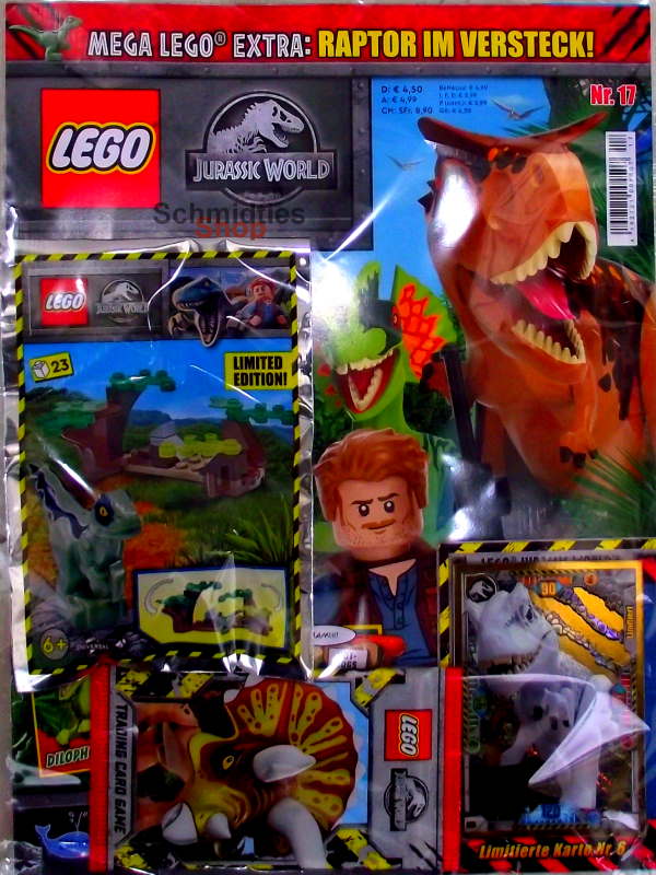 LEGO® Jurassic World Magazin mit Zubehör - Nr.17/21