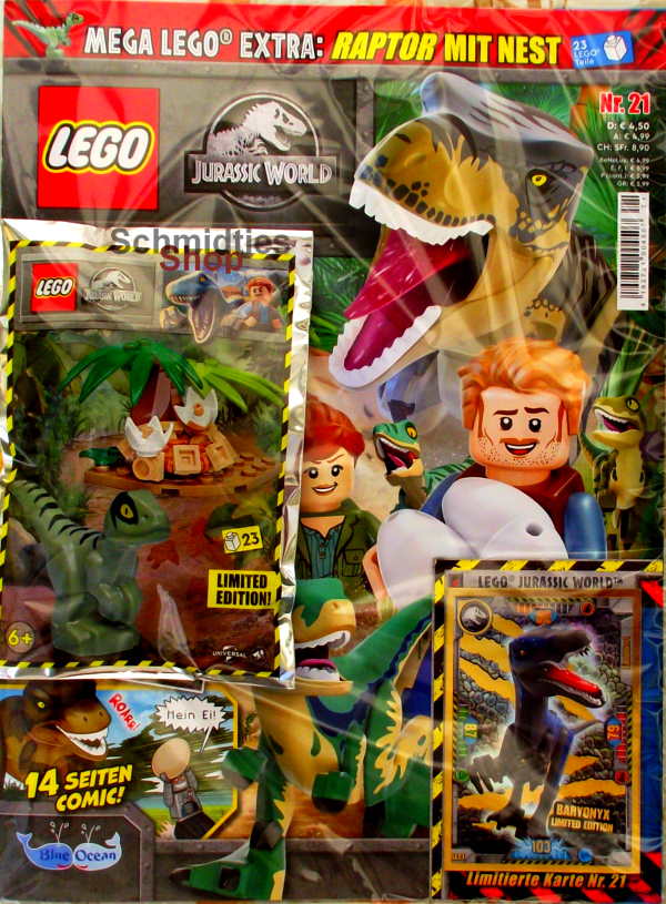 LEGO® Jurassic World Magazin mit Zubehör - Nr.21/21