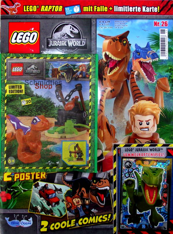LEGO® Jurassic World Magazin mit Zubehör - Nr.26/23