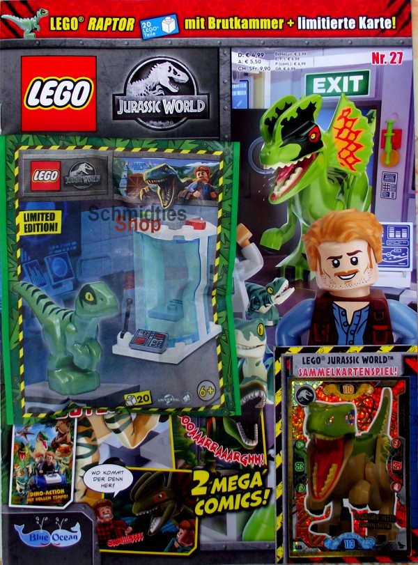 LEGO® Jurassic World Magazin mit Zubehör - Nr.27/23