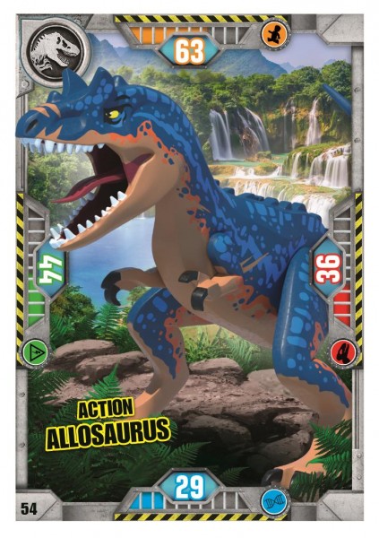 LEGO Jurassic World - Karte 054 - Standartkarte