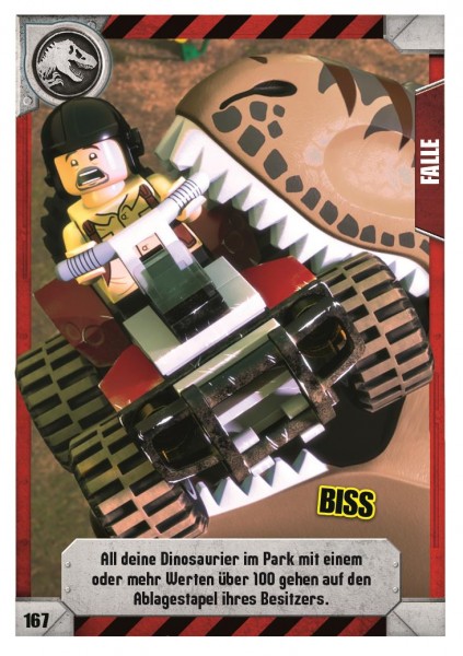 LEGO Jurassic World - Karte 167 - Falle Karte