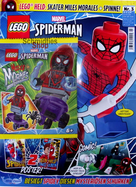 LEGO® Spiderman Magazin Nr.03/23 mit Minifigur Batman