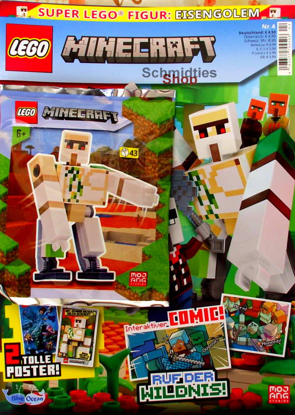 LEGO® Minecraft Magazin mit Zubehör Nr.04/22 Juni