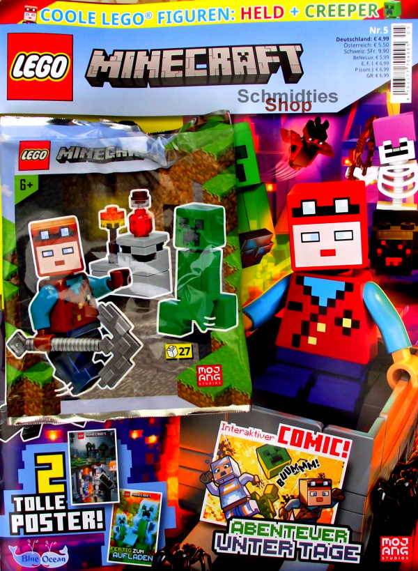 LEGO® Minecraft Magazin mit Zubehör Nr.05/22 Juli