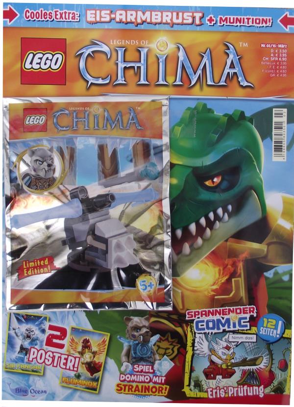 LEGO® Legends of Chima TM mit Zubehör Nr.02/15 März