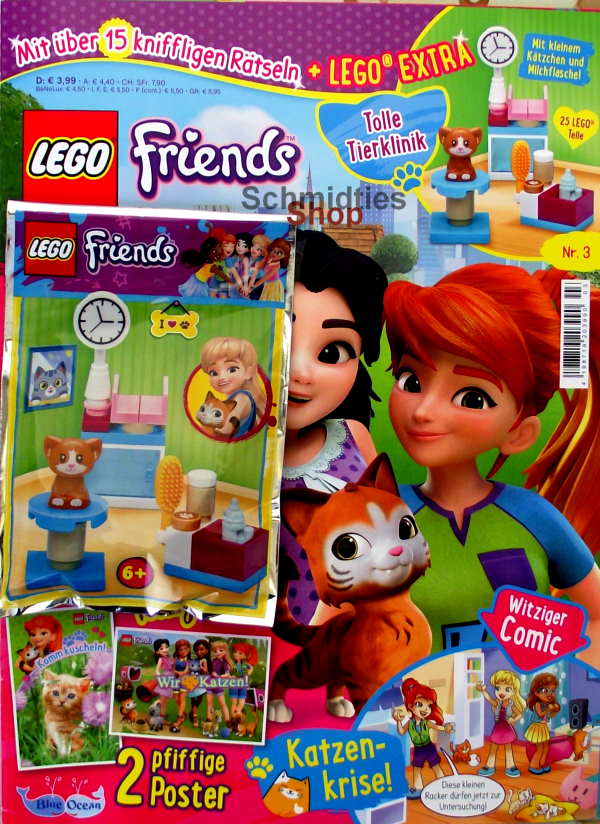 LEGO® Friends Magazin mit Zubehör Nr.03/21 April