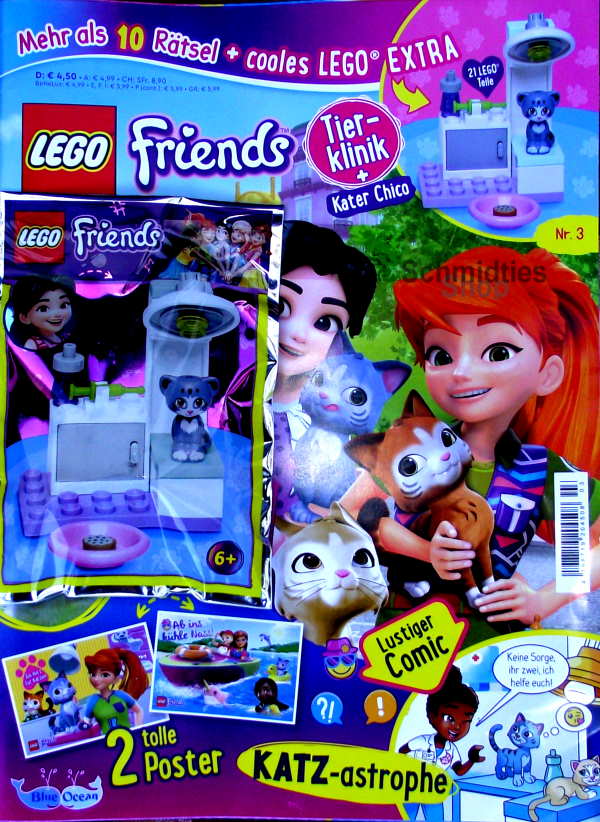 LEGO® Friends Magazin mit Zubehör Nr.03/22 März