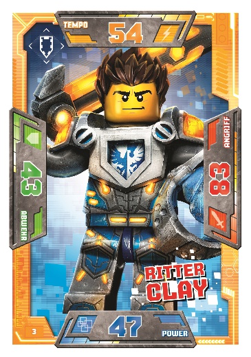 LEGONexo Knights Helden - 003 - Ritter Clay