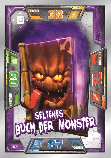 LEGONexo Knights Spezialkarten - 057 -Seltenes Buch der Monster