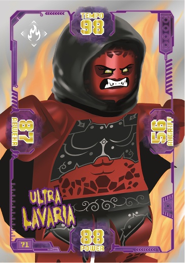 LEGONexo Knights Ultrakarte - 071 - Ultra Lavaria