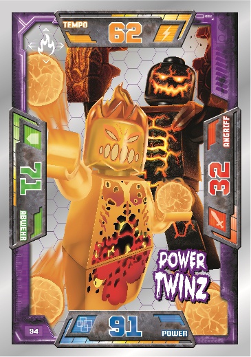 LEGONexo Knights Spezialkarten - 094 - Power Twinz