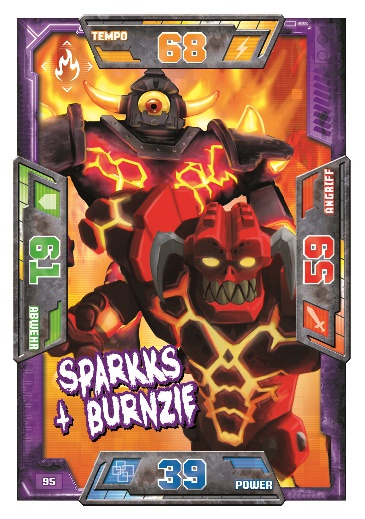 LEGONexo Knights Schurken - 095 - Sparkks + Burnzie