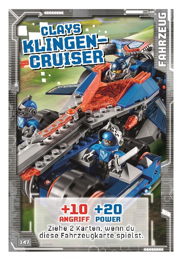 LEGONexo Knights Fahrzeug - 147 - Clays Klingen-Cruiser