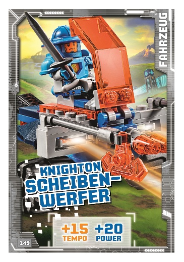 LEGONexo Knights Fahrzeug - 149 - Knighton Scheiben-Werfer