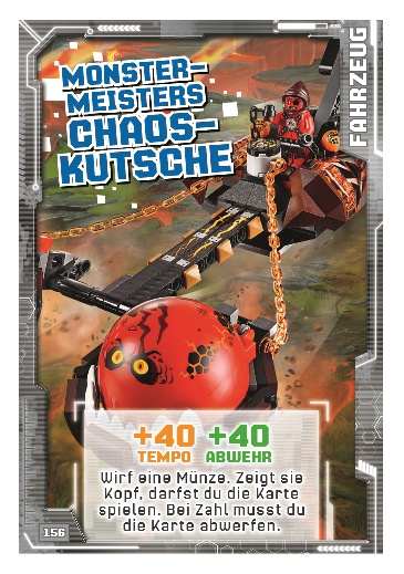 LEGONexo Knights Fahrzeug - 156 - M.-Meisters Chaos Kutsche