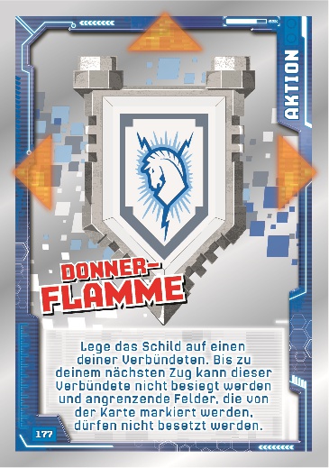 LEGONexo Knights Schilde - 177 - Donner Flamme
