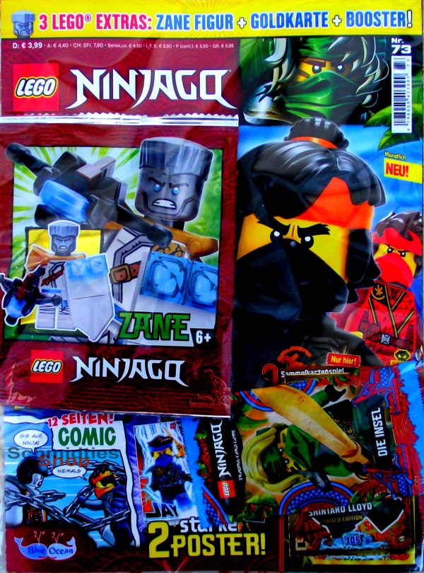 LEGO® NINJAGO Magazin mit Zubehör Nr.73/21 März